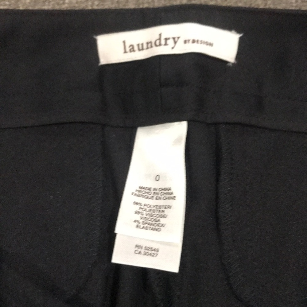 Black suit pants